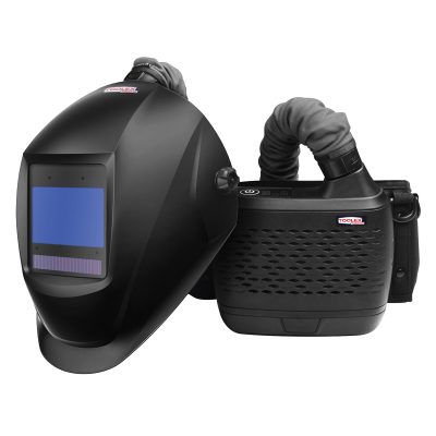 Welding Helmet Air Fed PAPR 3 Airflow Levels Shade 5 to 13 Automatic Welding