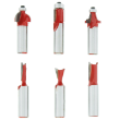 594681 - 6 Pce Router Bit Set