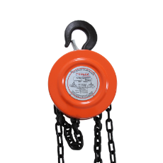  Chain Block 1 Tonne Std 6.0Mtr Orange