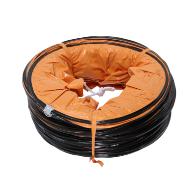 Fan Ventilation Hose 20Mx400mm Flexible PVC Hose Orange