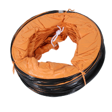  Fan Ventilation Hose 10Mx500mm Flexible PVC Hose Orange