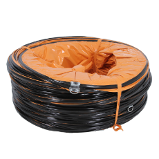  Fan Ventilation Hose 20Mx500mm Flexible PVC Hose Orange