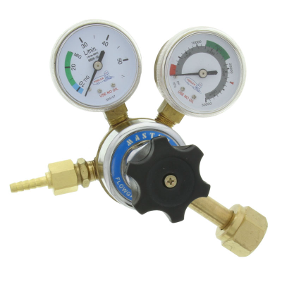 Gas Regulator Co2 With Flow Meter With  T30 Type Inlet Side Entry