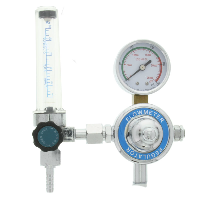 Gas Regulator Argon With Flow Meter Bobin Style