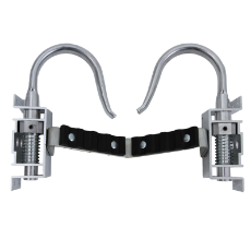  Safety Locking Hook With Frame & Rubber Face Suit Extension Ladder Range In Fibreglass