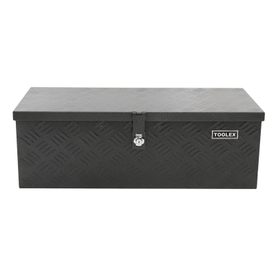 Truck Box Steel 775 x 360 x 260 Black Heavy Duty Tradesman