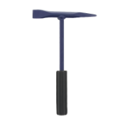 Chipping Hammer Blue Rubber Grip