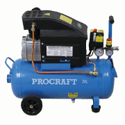 Air Compressor 2.0Hp Electric Direct Drive 24 Litre Tank Procraft W21