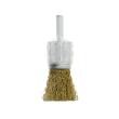 597009 - End brush brass coated crimped