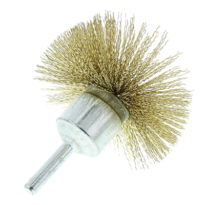 Brush Circ End 1/4