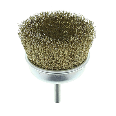 Brush Cup Double R 1/4Sh 2 1/2