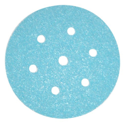 Sanding Disc 150mm 120 Grit 7 Hole Siacar 1940 Velcro