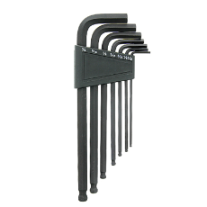  Hex Key & Ball 7pc Set AF 3/32