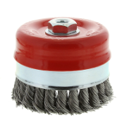 Wire Cup 125 x M14 x 2mm Twist Knot