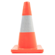 594563 - Traffic Cone 450mm Pvc Reflect