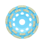 Diamond Grinding Cup 125mm Double Row 9 Segments 30 x 5.5 x 8mm