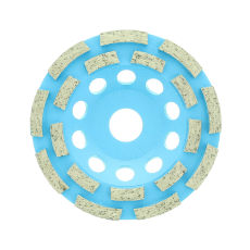  Diamond Grinding Cup 125mm Double Row 9 Segments 30 x 5.5 x 8mm
