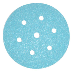  Sanding Disc 150mm 240 Grit 7 Hole Siacar 1940 Velcro