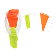 Safety Flag Line Day Night 30m Triangle and reflective square format