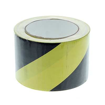 Safety Marking Tape Yellow And Black 33m x 7.5cm adhesive backed