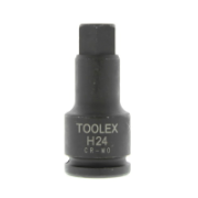 Socket Inhex 24mm (Metric) 3/4