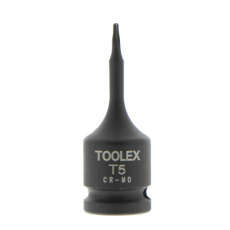  Socket Torx T5 Male 1/4