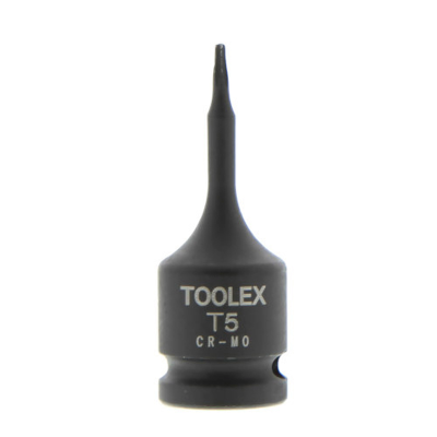 Socket Torx T5 Male 1/4