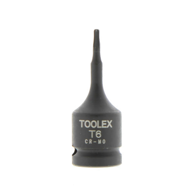 Socket Torx T6 Male 1/4