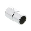 531126 - Socket 15mm Metric 1/2