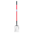 580782 - Fork Manure 5 Prong Fib Glas