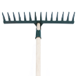 536806 - Rake-14T Cast Steel/Wood Hndle