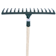 536806 - Rake-14T Cast Steel/Wood Hndle