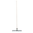 536806 - Rake-14T Cast Steel/Wood Hndle