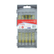 HSS Twist Drill Bit 3.0mm 100P Ti-Nite Coated W9 Material Pack of 100 Drill Bits