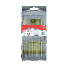  HSS Twist Drill Bit 3.0mm 100P Ti-Nite Coated W9 Material Pack of 100 Drill Bits