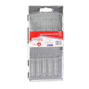 HSS 1/8 Fully Ground Stub 100P Double Ended Twist Drill Bits Polished Finsh Pack Of 100