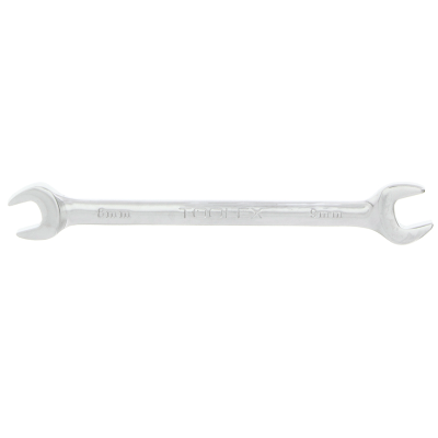 Spanner Open End 8mm x 9mm Double Metric Chrome