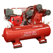 Air Compressor T55PES 13Hp Petrol Honda 150L Tank Fusheng Pump Electric Start 145Psi