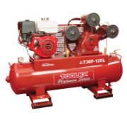 Air Compressor T30P-125L 9 Hp Petrol Honda Engine 125L Tank Fusheng Pump TA-80 145Psi