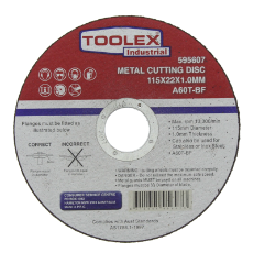  Cutting Disc 115 x 1 x 22mm Metal Ultra Thin A60T-BF