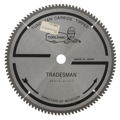 Tcarb Blad Alum 305X100Tx1