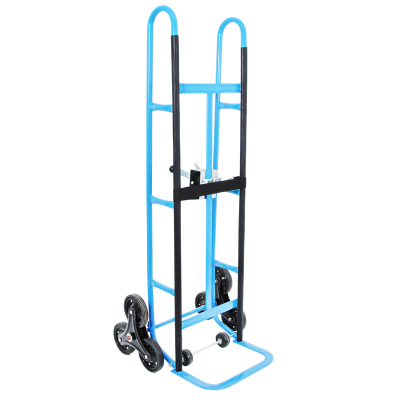 Hand Trolley 3 Wheel Stair Climber 190kg Cap Plus 2 Small Front Castors With Heavy Duty