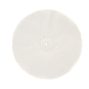 Buffing Mop 200MM 2 Section 25mm 2 Section 25MM Wide Loose Calico For Use on Bench Grinde