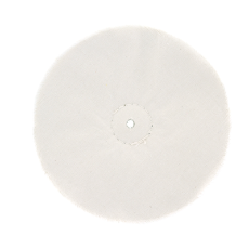  Buffing Mop 200MM 2 Section 25mm 2 Section 25MM Wide Loose Calico For Use on Bench Grinde