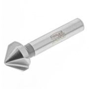 Countersink & Deburring 20x63 x90 Deg Bit 10mm Shaft 3 Flutes For Steel, Stainless