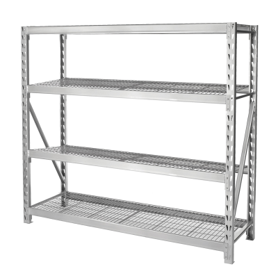 Racking 4 Shelf 364Kg Per Shelf 195.5Wx61Dx183H cm Gross weight 68kg