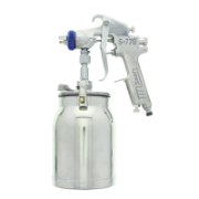Air Spray Gun & 1 Litre Pot High Pressure Type S770 Auto Refinishing Gun 2.0mm Needle