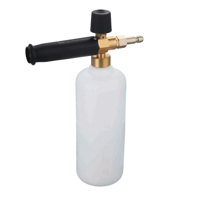 Foam Generator For Pressure Cleaners With Variable Angle Spray Pattern Nozzle & Chemic