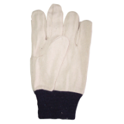 Glove Cotton Drill Bluecuff Mens Size