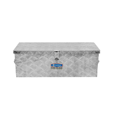  Tool Box Aluminium 740 x 335 x 250 Checker Plate Key Locked